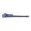 VISE-GRIP 48" Cast Iron Pipe Wrench, SAE, 6" Jaw Capacity (Blue)