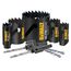 9 Piece ELITE SERIES Carbide-Tipped Non-Arbored Hole Saw Set