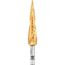 1/8"- 1/2" IMPACT READY Titanium Nitride Coating Step Drill Bit