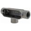 3/4" Threaded Die Cast Aluminum T-Style Conduit Body, AT-2