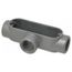 1" Threaded Die Cast Aluminum T-Style Conduit Body, AT-3