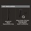 STILETTO Black Replacement Grip, TBRG-BL