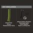 STILETTO Green Replacement Grip, TBRG-G