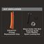 STILETTO Orange Replacement Grip, TBRG-O