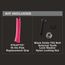 STILETTO Hi-Vis Pink Replacement Grip, TBRG-P