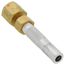 2-3/4" OAL, 1/4" FNPT, Probe Gauge Adapter