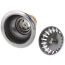 Deep Cup Duo Strainer Snap Lock Basket Brass Slip Nut