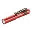 Microstream Mini Flashlight w/ White LED Bulb, (1) AAA Battery Included, Red, 66323