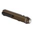 Wedge Rechargeable EDC Flashlight, 300 Lumens, White LED Bulb, Includes USB-C Cord & Lanyard, Coyote, 88811