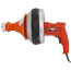 Basic Super-Vee Drain Cleaner used with 50' x 1/4", 5/16" and 35' x 3/8", 100010