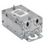 1-1/2" Non-Gangable Switch Box w/ 1/2" Knockouts, NM Cable Clamps (C-5) & Ears Flush for Old Work
