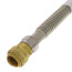 3/4" Push Connect x 3/4" FIP Procoat Stainless Steel Water Heater Connector (24" Length)