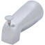 5-1/8" Mixet Quiklift Chrome Diverter Tub Spout (1/2" Slip-On)