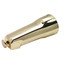 6-1/2" Mixet Polished Brass Diverter Tub Spout (1/2" Slip-On)