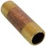 1/2" x 2-3/4" Brass Nipple (Lead Free)