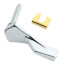 Temptrol Diverter Handle With Retainer Clip (Chrome)