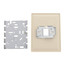 Universal Conversion Kit for Pneumatic Room Instruments (Beige)