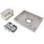 Reverse Acting Pneumatic Horizontal Mount Thermostat w/ cover and conversion kit (white)