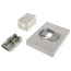 Reverse Acting Pneumatic Horizontal Mount Thermostat w/ cover and conversion kit (white)