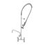 Easyinstall Pre-rinse, Deck Mount Base, 8" Centers, 12" Add-on Faucet, 6" Wall Bracket, B-0123-ADF12-B