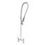Easyinstall Pre-rinse, Spring Action, Deck Mount Base, 8" Centers, B-0107 Spray Valve, B-0123