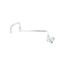 Single Pantry Faucet, Single Hole Base, Wall Mount, 18" Double Joint Swing Nozzle, B-0260