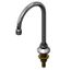 Rigid/swivel Gooseneck, Deck Mount, 5 3/4" Gooseneck w/ 2.2 Gpm Aerator, B-0521