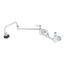 Pot Filler, Wall Mount, 8" Centers, 18" Double Joint Nozzle, Insulated On-off Control, B-0597
