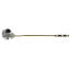 Toto Chrome Plated Tank Lever (w/ plastic spud and nut)