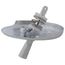 Round Tub Trip Lever w/ 2" Screws
