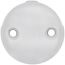 Two-Hole Overflow Plate (without screws)
