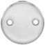 Two-Hole Overflow Plate (without screws)
