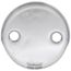 Two-Hole Overflow Plate w/ Screws