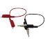 18 Gage Stranded Wire Jumper, Insulated Clips (12")