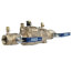 2" 850-QT-FZ DC Double Check Valve Backflow Prevention Assemblies w/ 1/4-Turn Shutoff Valve