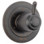 Shower Three Setting Two Port Diverter Trim (Venetian Bronze), T11800-RB