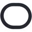2-3/4" ID x 3-1/2" ID x 1/2" Flange Width Series 180 Obround Gasket, T1260-OBR-S0180