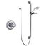 Commercial T13H Universal Shower w/ 36" SS grab bar and ADA Slide Bar (Chrome), T13H152-25