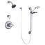 Commercial T13H Universal Dual Shower Trim, Diverter, Hand Shower, & Grab Bar (Chrome), T13H332
