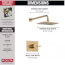 Trinsic Monitor 14 Series H2Okinetic Shower Trim (Champagne Bronze), T14259-CZ