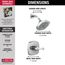 Stryke 14 Series Shower Only, 1.75 GPM (Chrome)