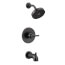 Trinsic Monitor 14 Series Tub & Shower Trim (Matte Black), T14459-BL