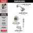 Modern Monitor 14 Series Tub & Shower Trim (Stainless), T14459-SS-PP