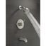 Modern Monitor 14 Series Tub & Shower Trim (Stainless), T14459-SS-PP
