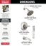 Tetra Monitor 14 Series Tub & Shower Trim (Lumicoat Stainless), T14489-SS-PR