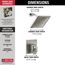 Trillian 17 Series H2okinetic Shower Only Trim (Lumicoat Stainless), T17243-SS-PR