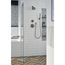 Grail Premium Single-Setting Adjustable Wall Mount Hand Shower, 1.75 GPM (Black Stainless), 55085-KS