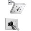 Vero Monitor 17 Series H2OKinetic Shower Trim (Chrome), T17253-H2O