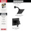 Pivotal Monitor 17 Series H2Okinetic Shower Trim (Matte Black), T17299-BL