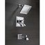 Dryden Monitor 17 Series Tub & Shower Trim (Chrome), T17451-WE
